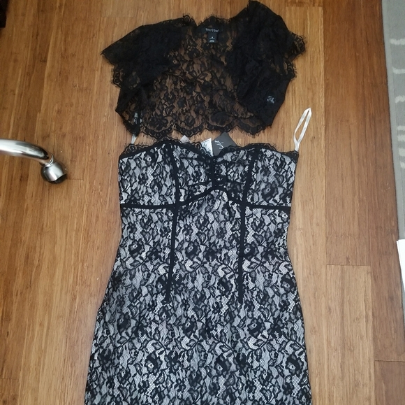 White House Black Market Lace Dress nwt - Picture 4 of 5